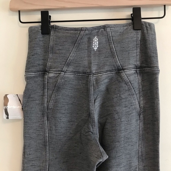 NWT Free People High-Rise Get On It Legging Gray - Picture 5 of 7